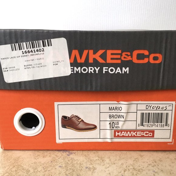 Hawke & Co. Mario Lace-Up Derby w/ Memory Foam 10M - Picture 11 of 12
